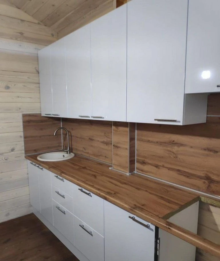 Кухня до потолка мдф эмаль со сборкой с доставкой