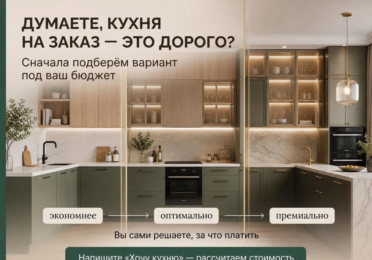 Кухня на заказ от производителя за 10 дней